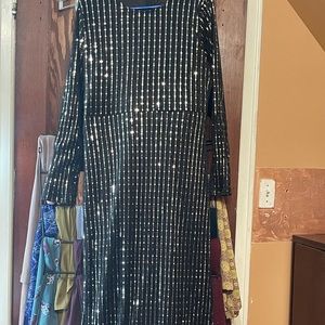 Long fancy beautiful dress